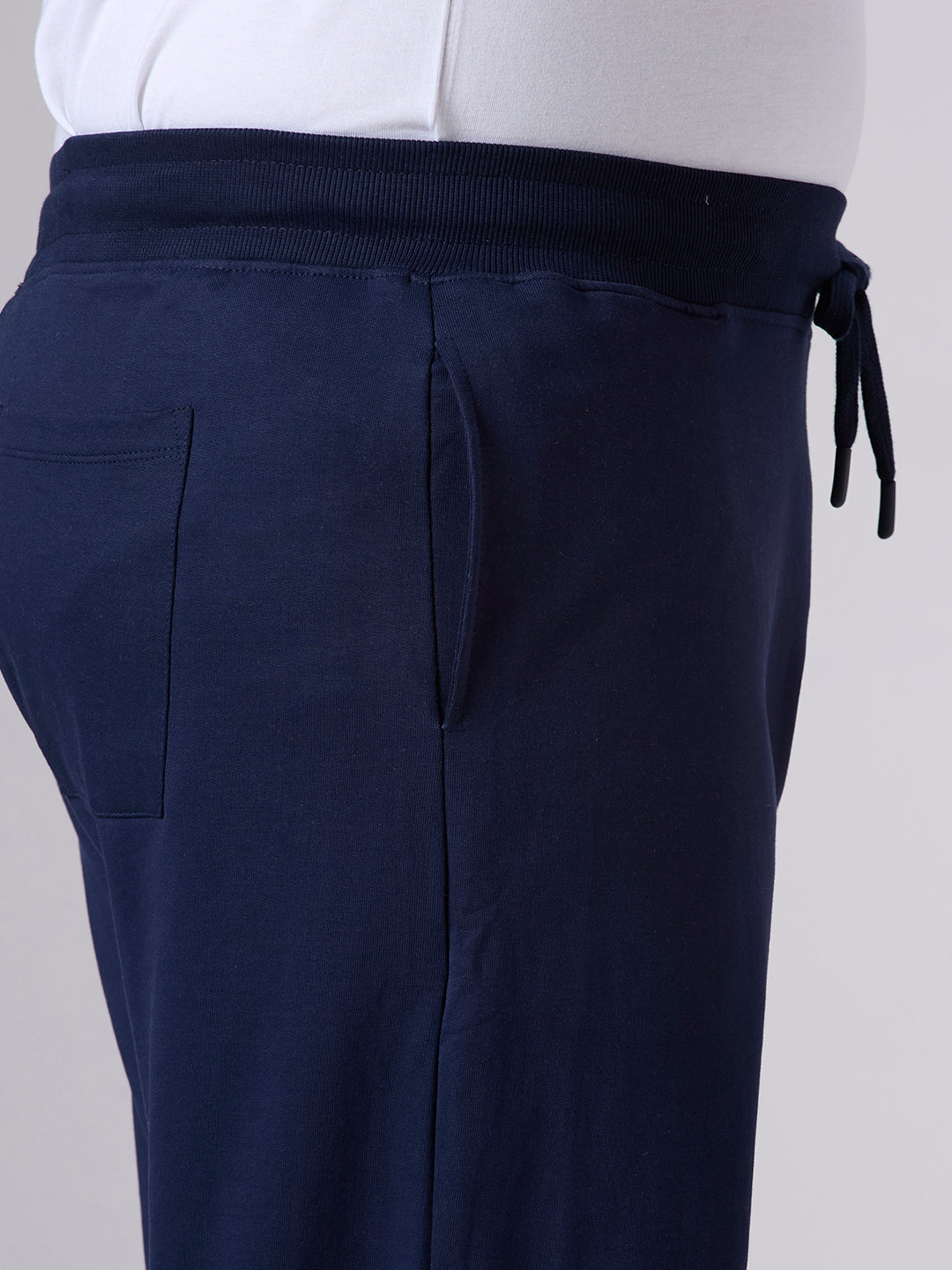 Plus Size Track Pant | 100% Cotton | Navy