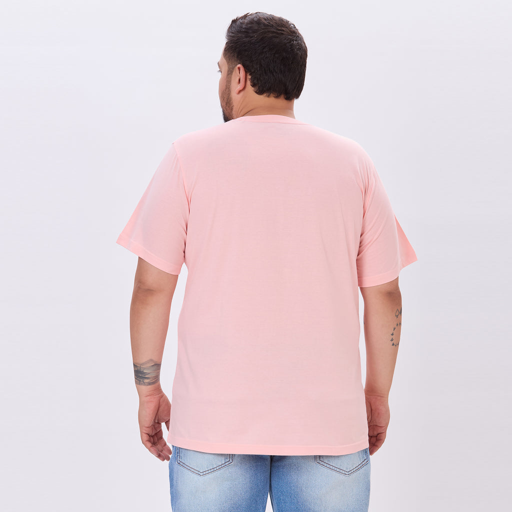 Plus Size Graphic T-shirt | 4XL - 10XL | Pink