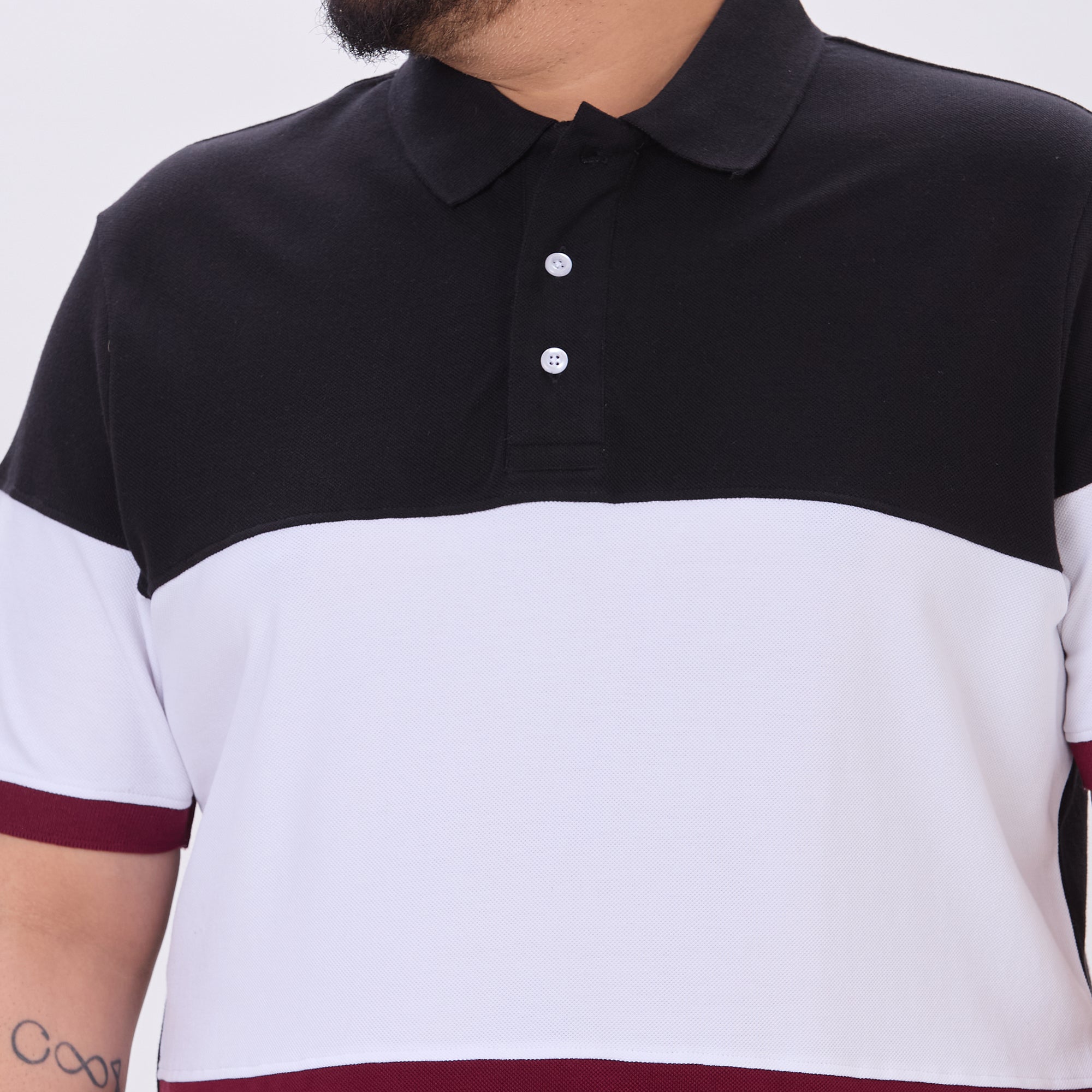 Plus Size Polo T-Shirt | 4XL-10XL | 100% Cotton | Multicolour