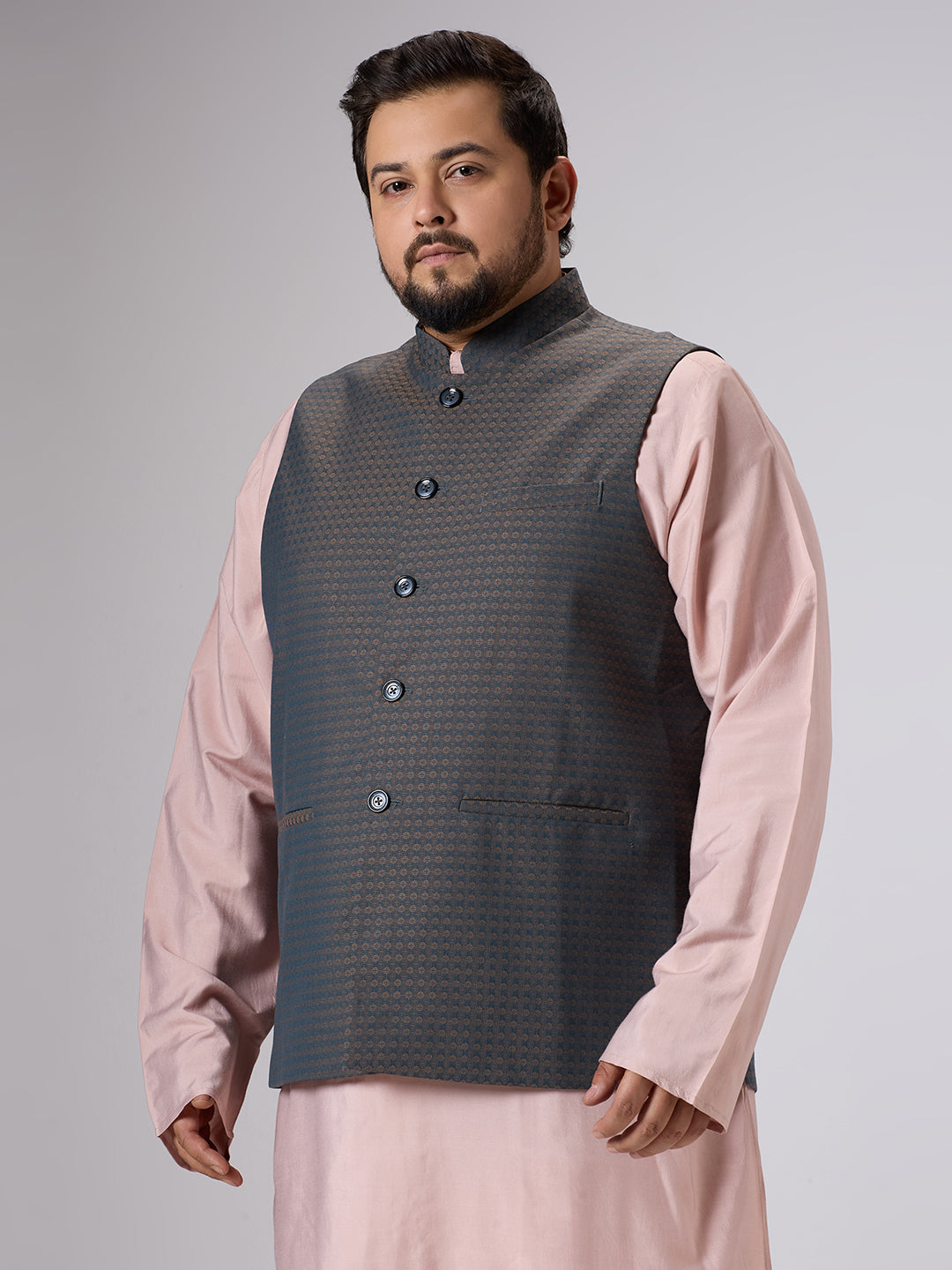 Plus Size  Waist Coat | 4XL - 10XL | Green
