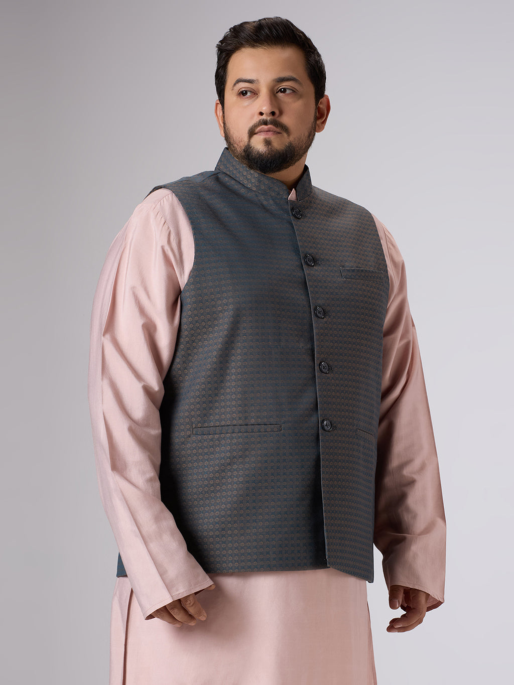 Plus Size  Waist Coat | 4XL - 10XL | Green