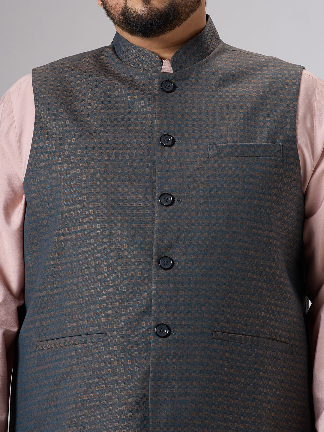 Plus Size  Waist Coat | 4XL - 10XL | Green