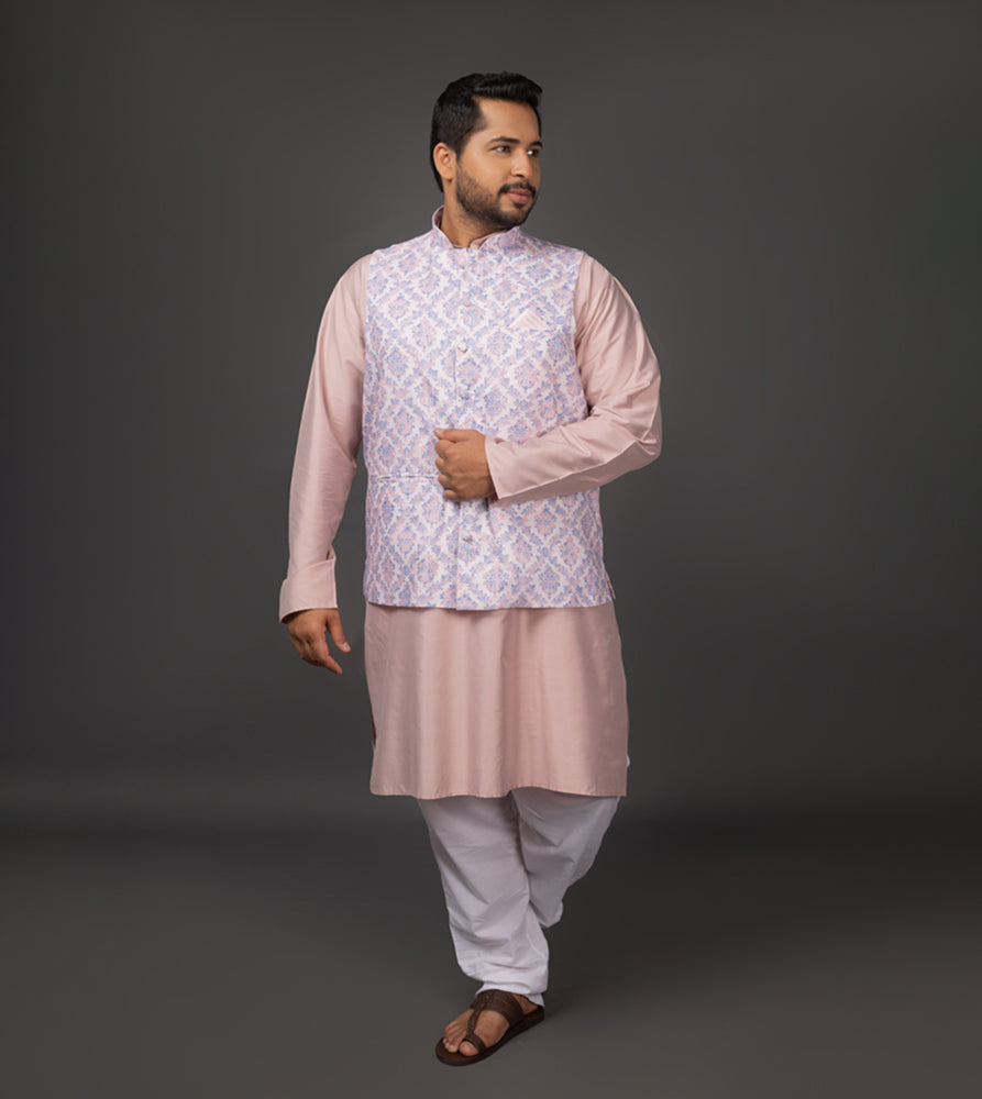 Plus Size Waist Coat | 4XL - 9XL | Maroon