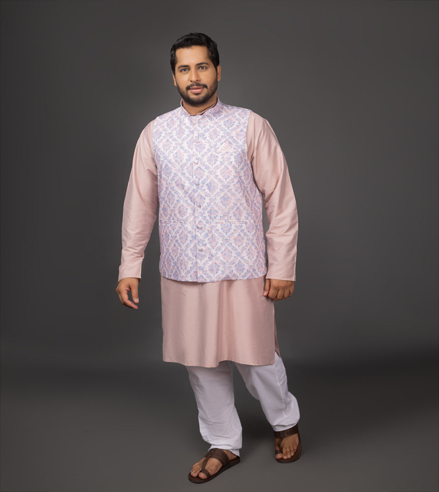 Plus Size Waist Coat | 4XL - 9XL | Maroon