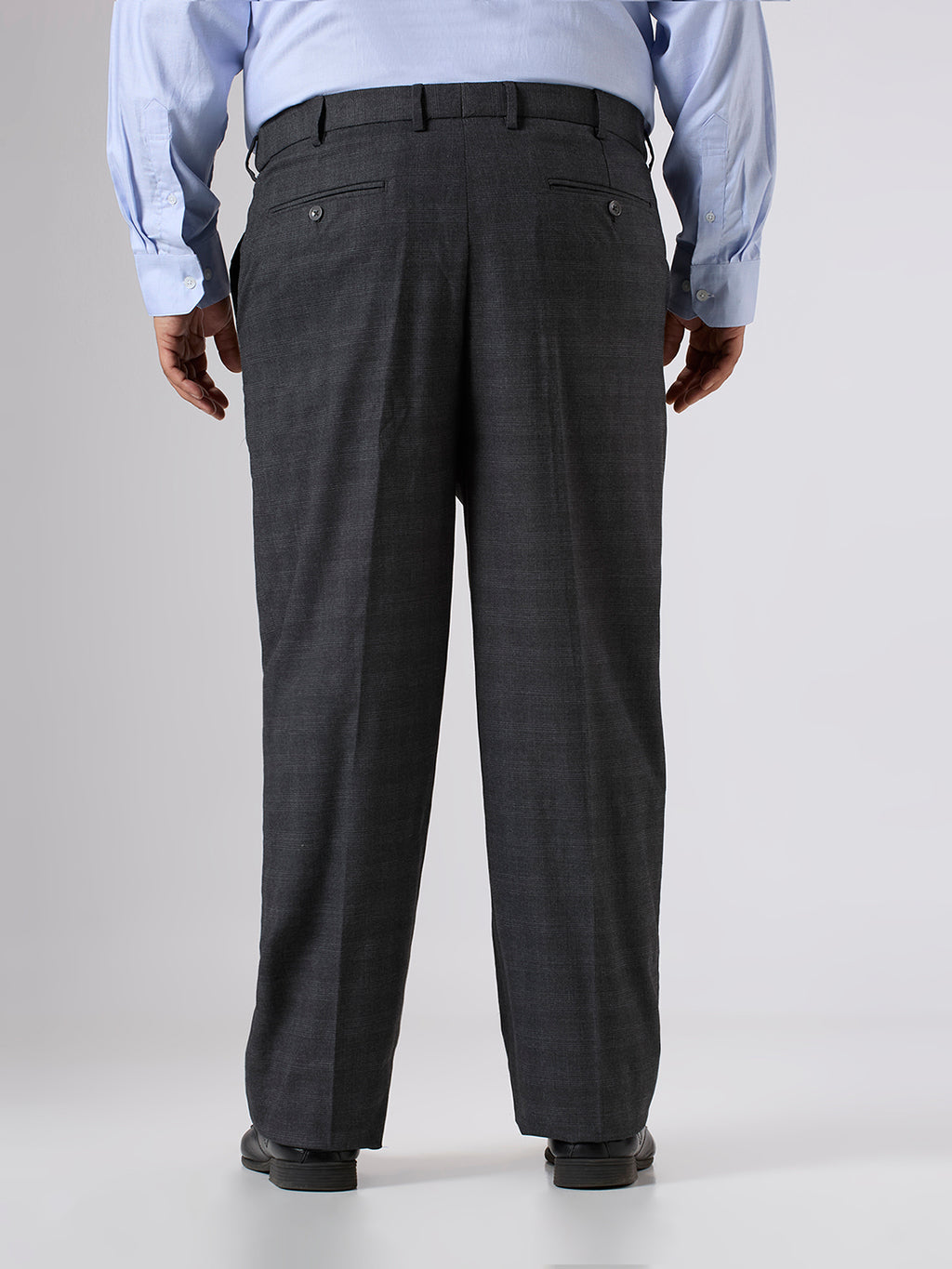 Plus Size Formal Trouser | Dark Grey