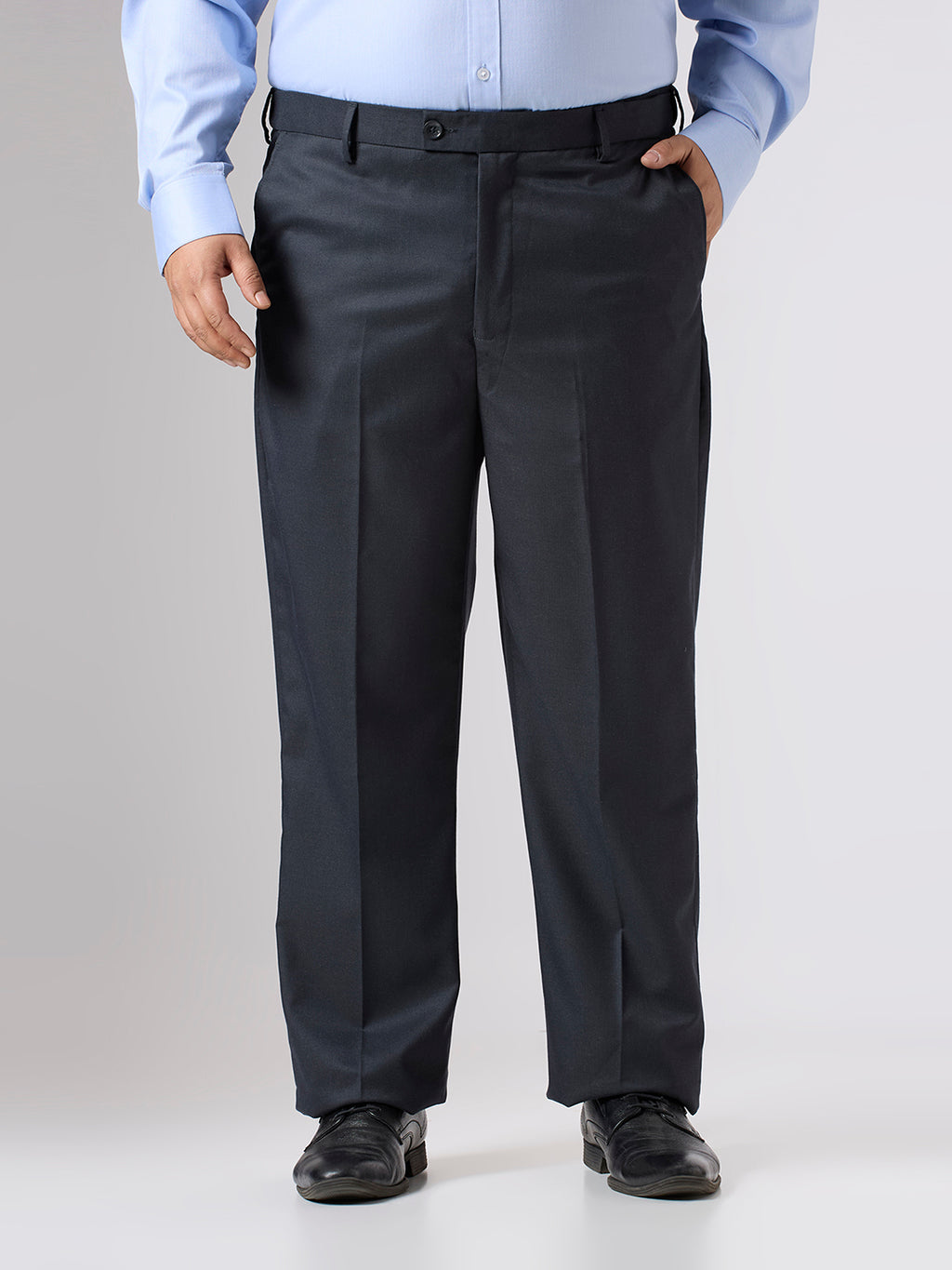 Plus Size Formal Trouser | Charcoal