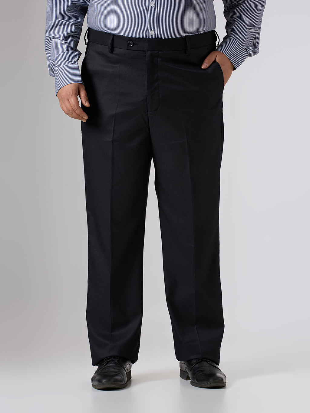Plus Size Formal Trouser | Black