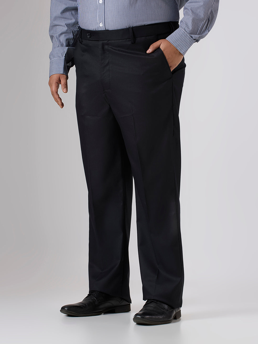 Plus Size Formal Trouser | Black