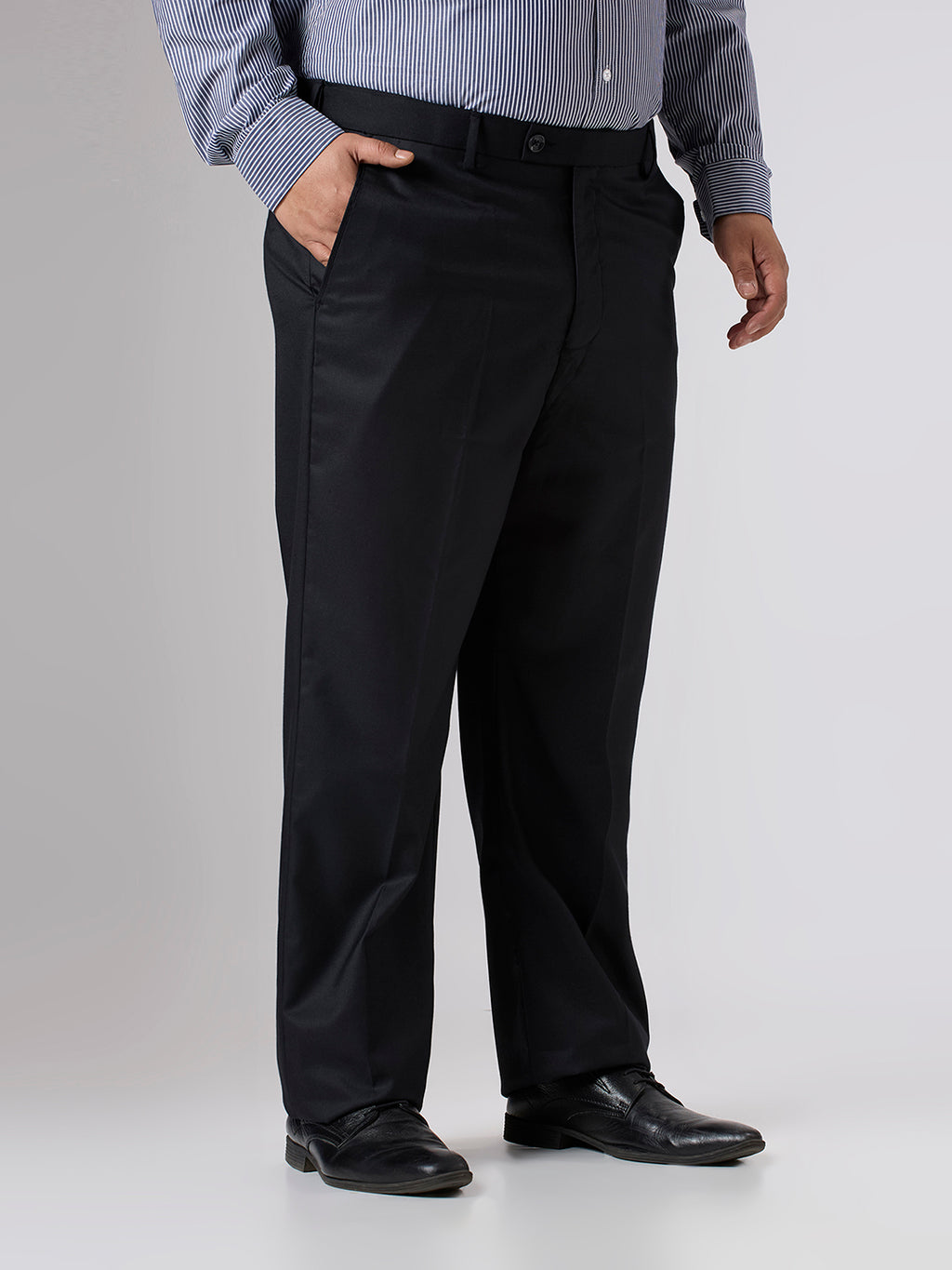 Plus Size Formal Trouser | Black