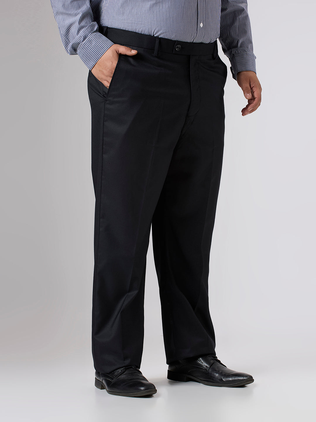 Plus Size Formal Trouser | Black
