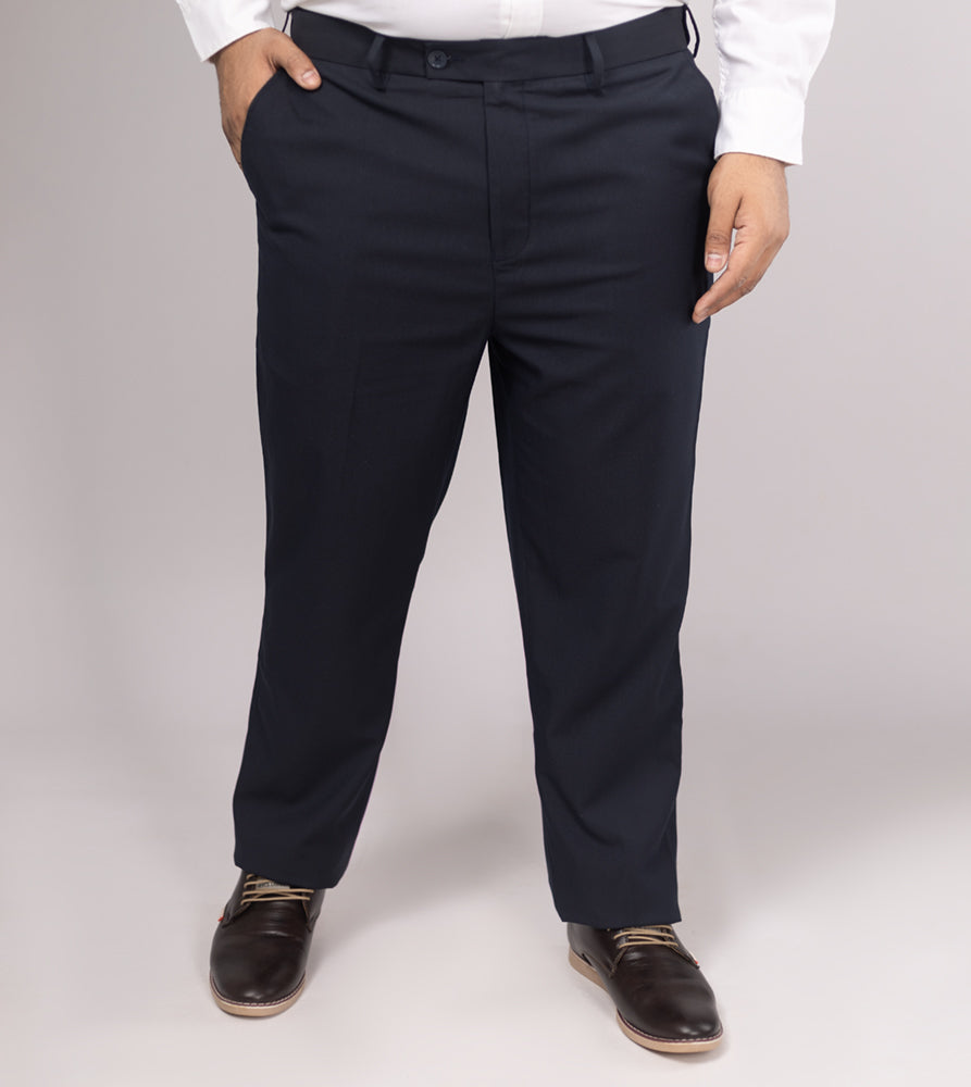 Plus Size Formal Trouser | Navy