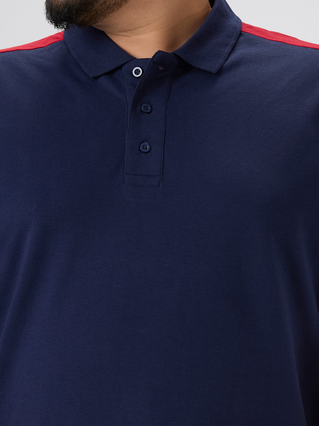 Plus Size Polo T-Shirt | 4XL-10XL | 100% Cotton | Navy
