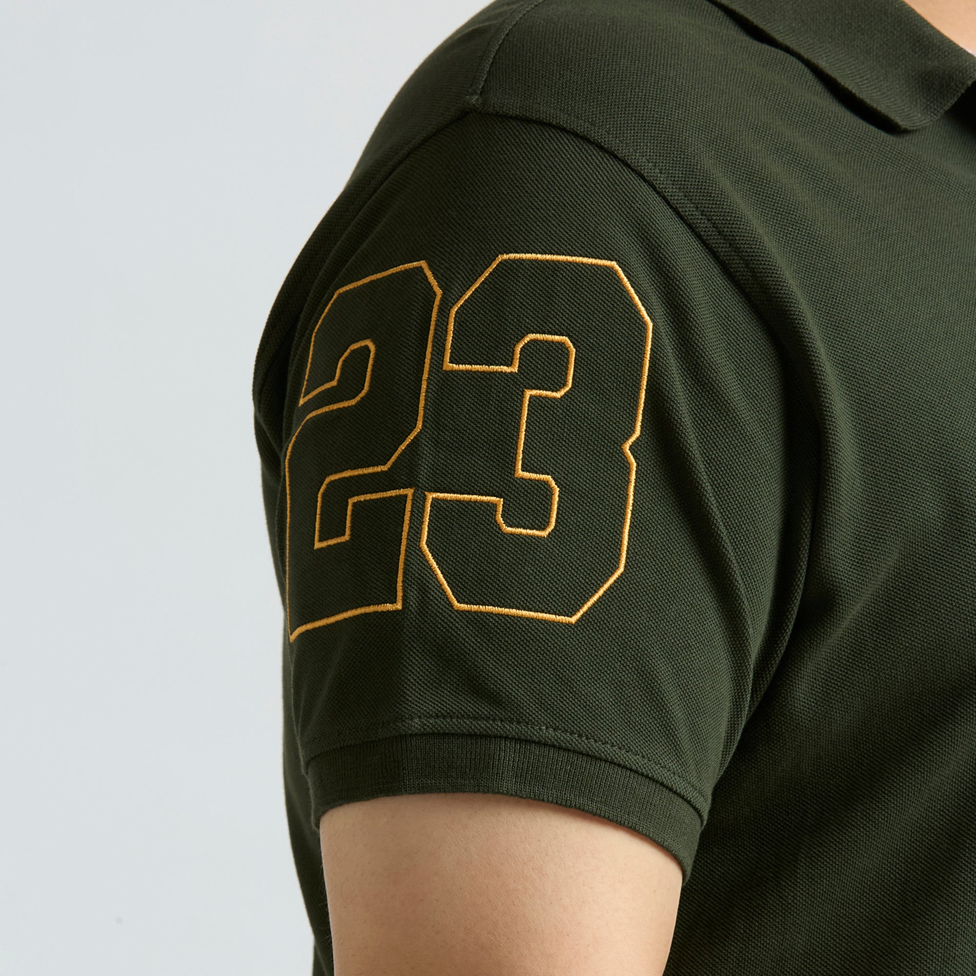 Plus Size Polo T-Shirt | 4XL-10XL | 100% Cotton | Olive