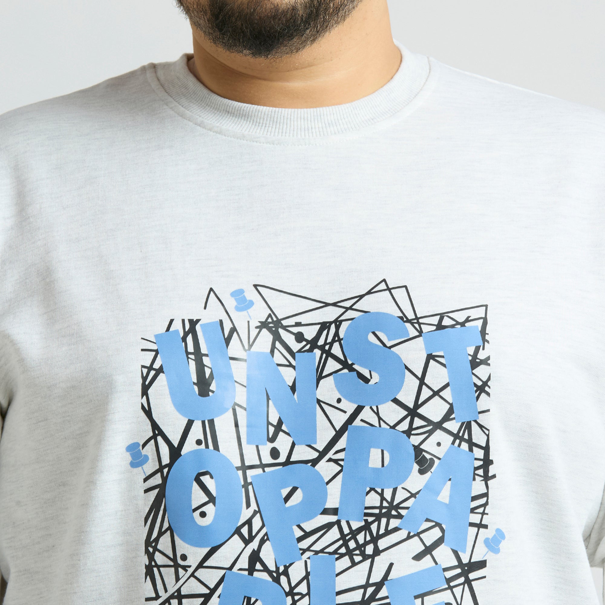 Plus Size Sweatshirt | 4XL - 10XL | Oat Melange