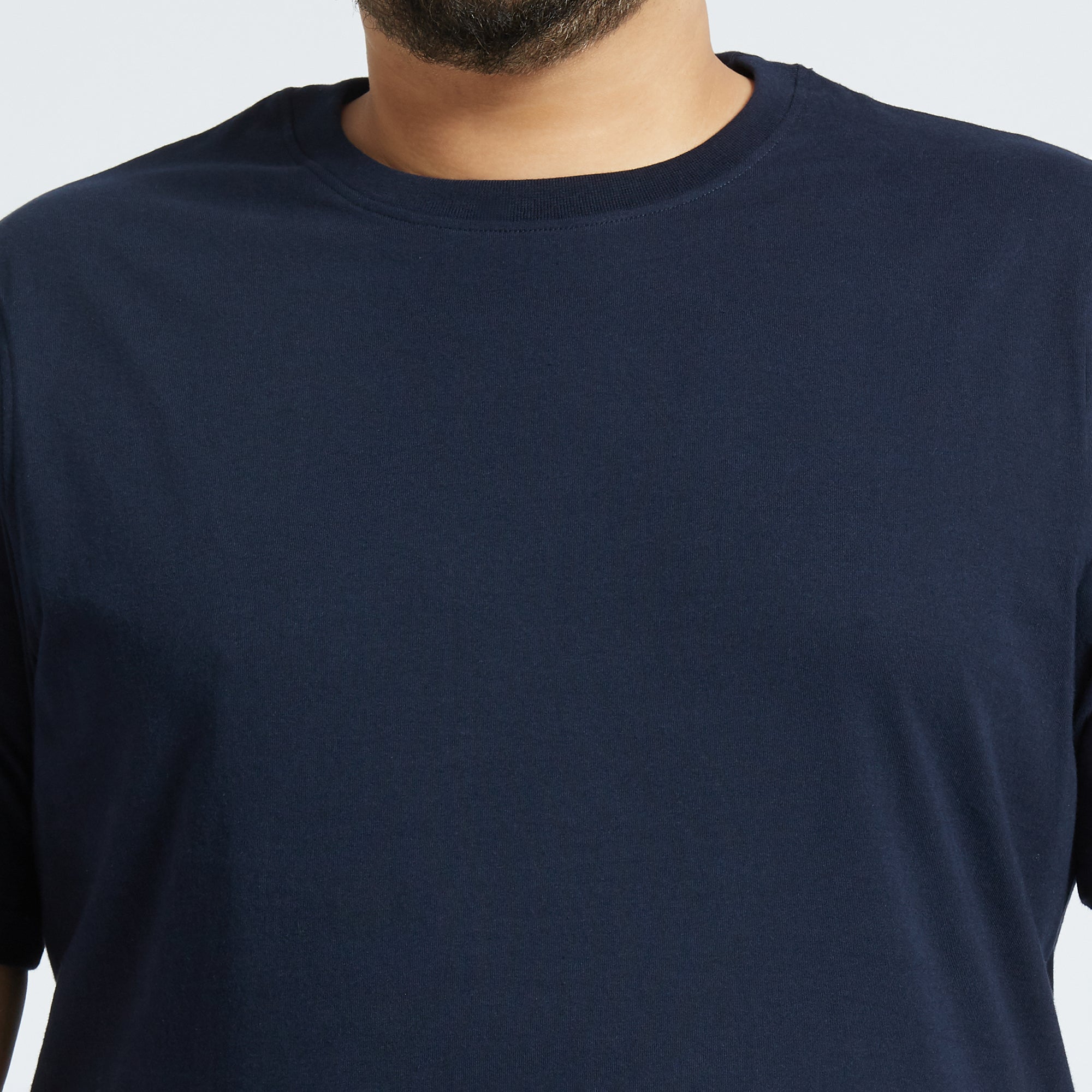Plus Size Core T-shirt | 4XL - 10XL | 100% Cotton | Navy Blue