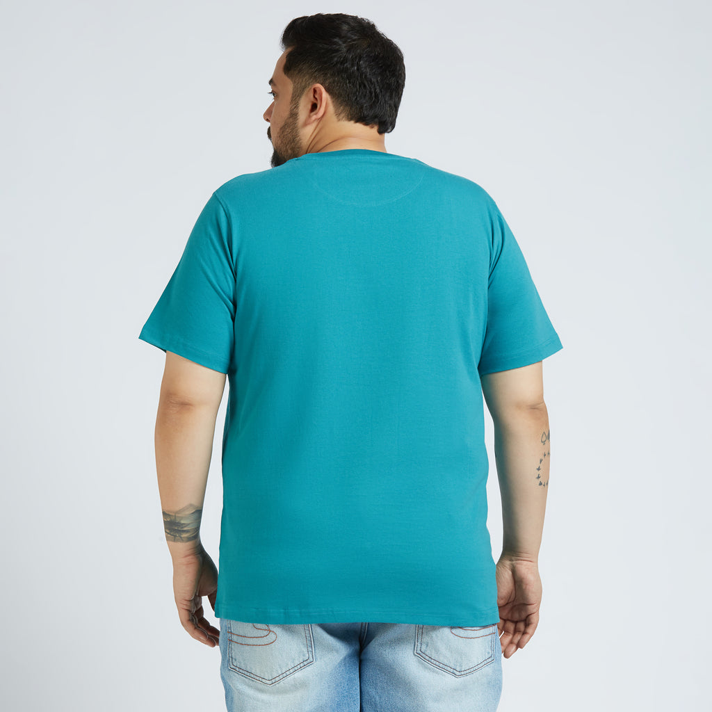 Plus Size Core T-shirt | 4XL - 10XL | 100% Cotton | Teal