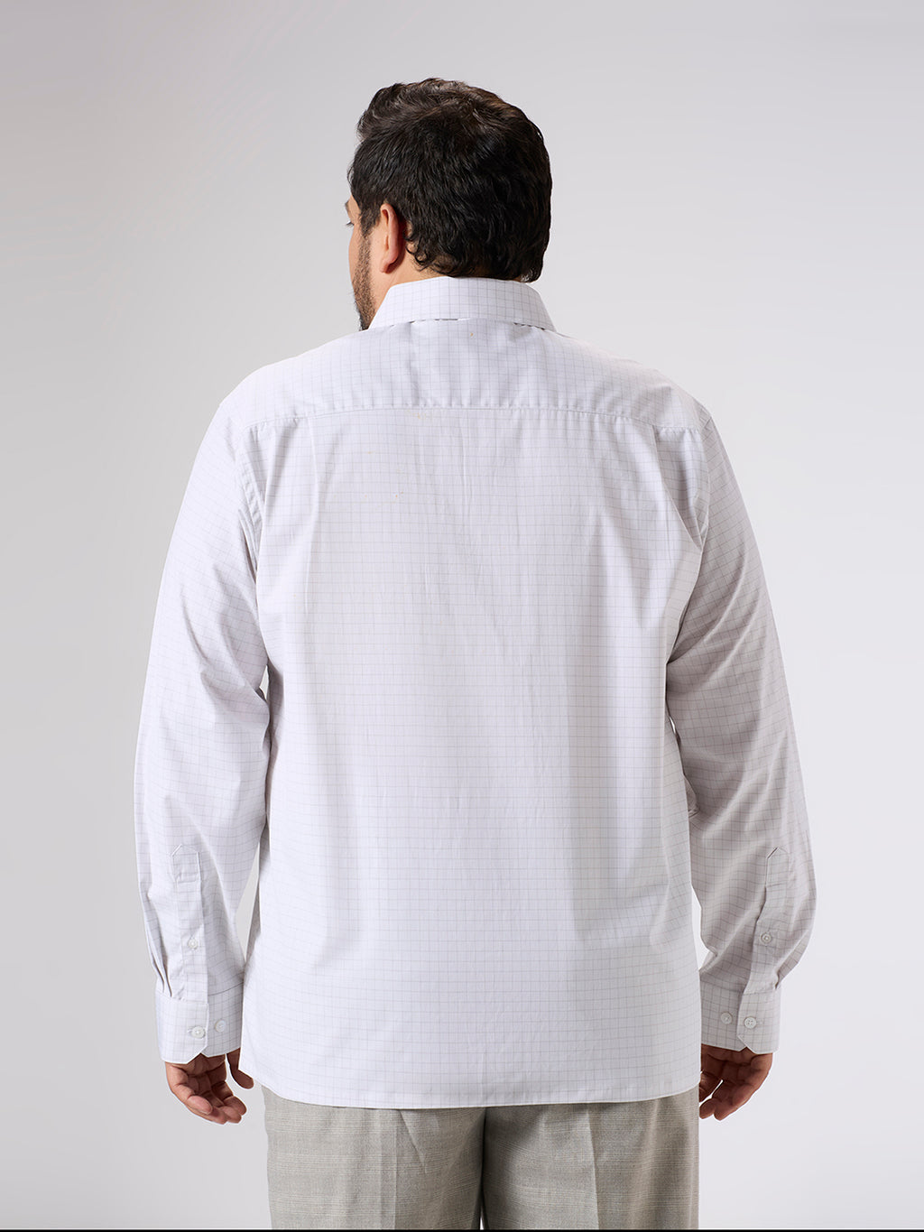 Plus Size Formal Shirt | 4XL - 10XL | Off White