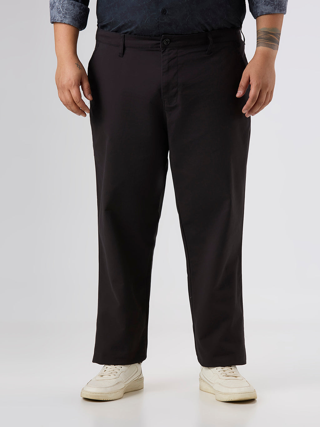 Plus Size Chino | Black