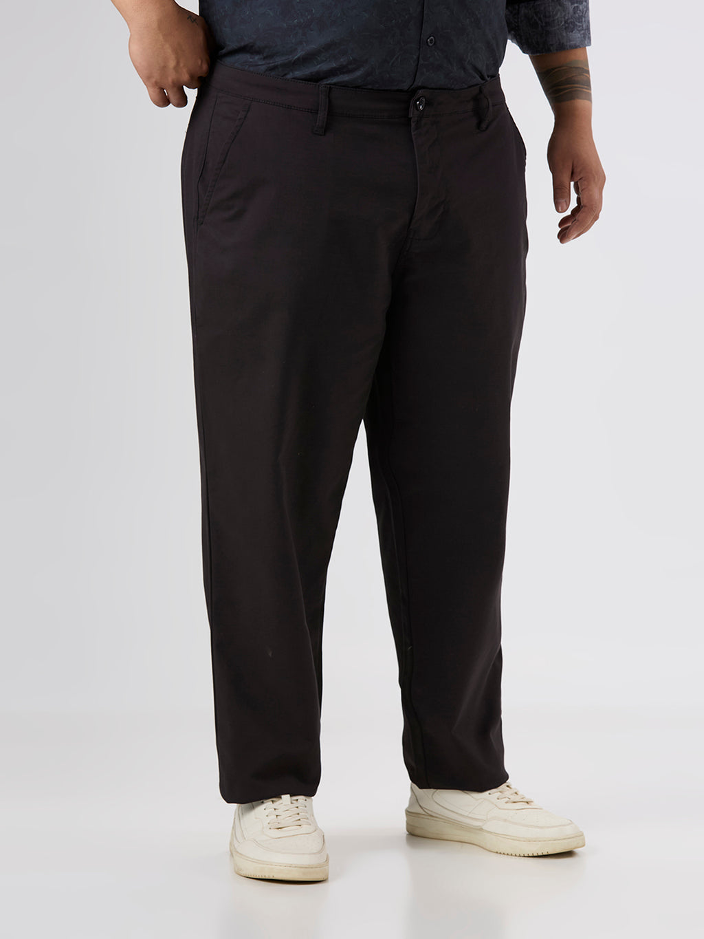 Plus Size Chino | Black