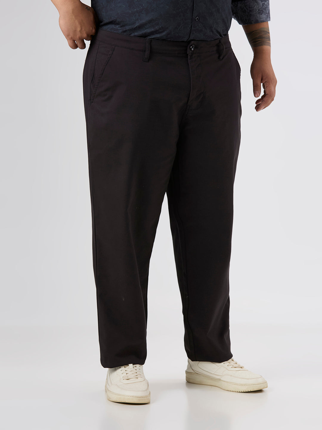 Plus Size Chino | Black