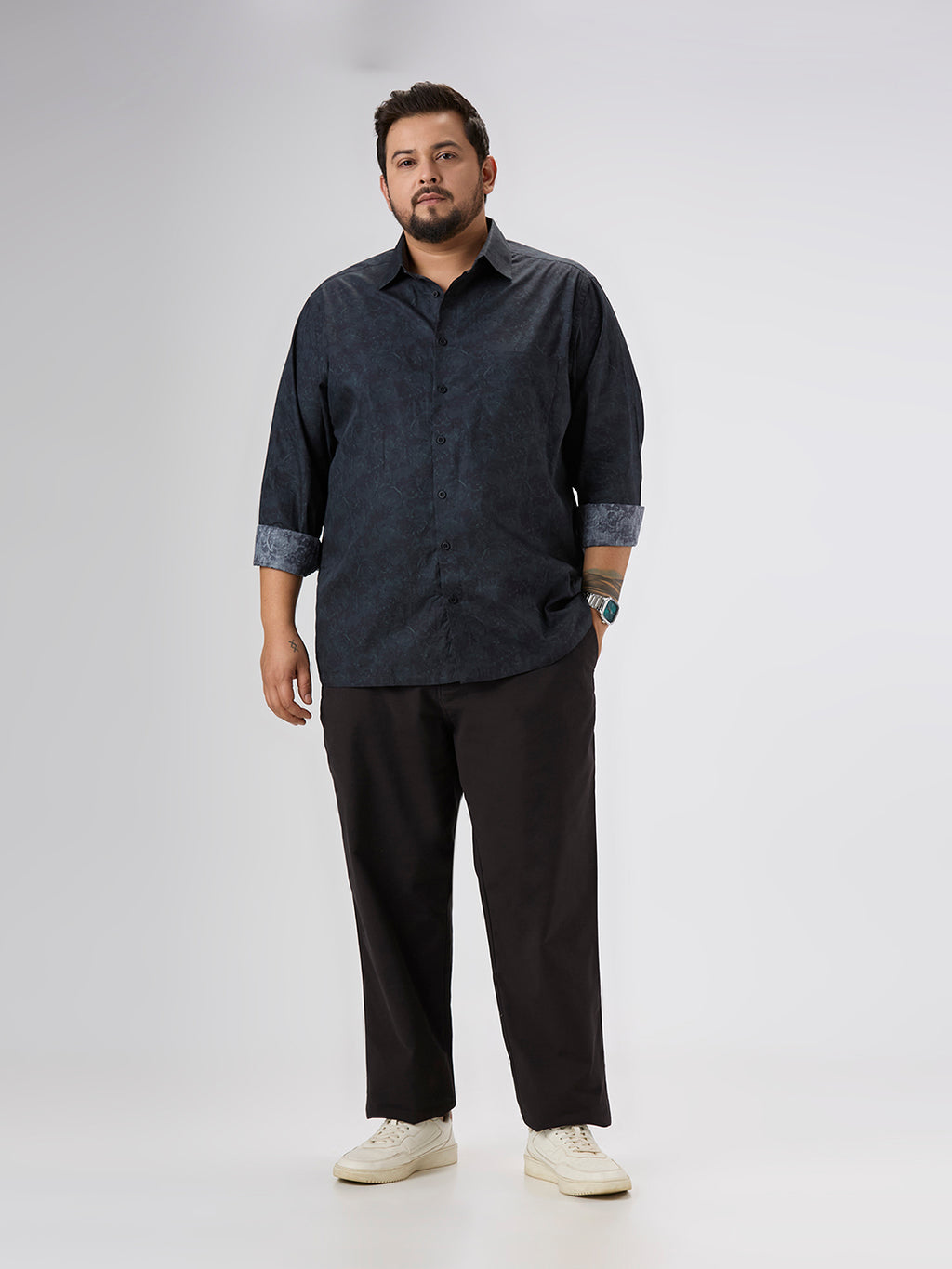Plus Size Chino | Black