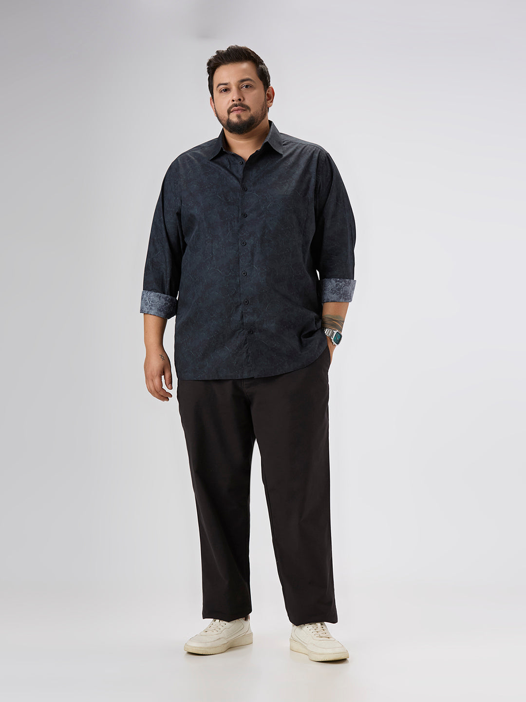 Plus Size Chino | Black