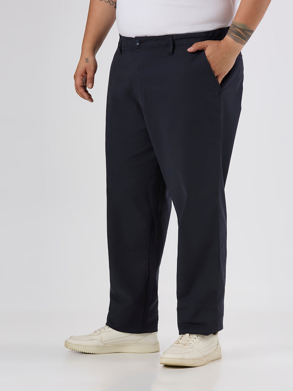 Plus Size Chino | Navy