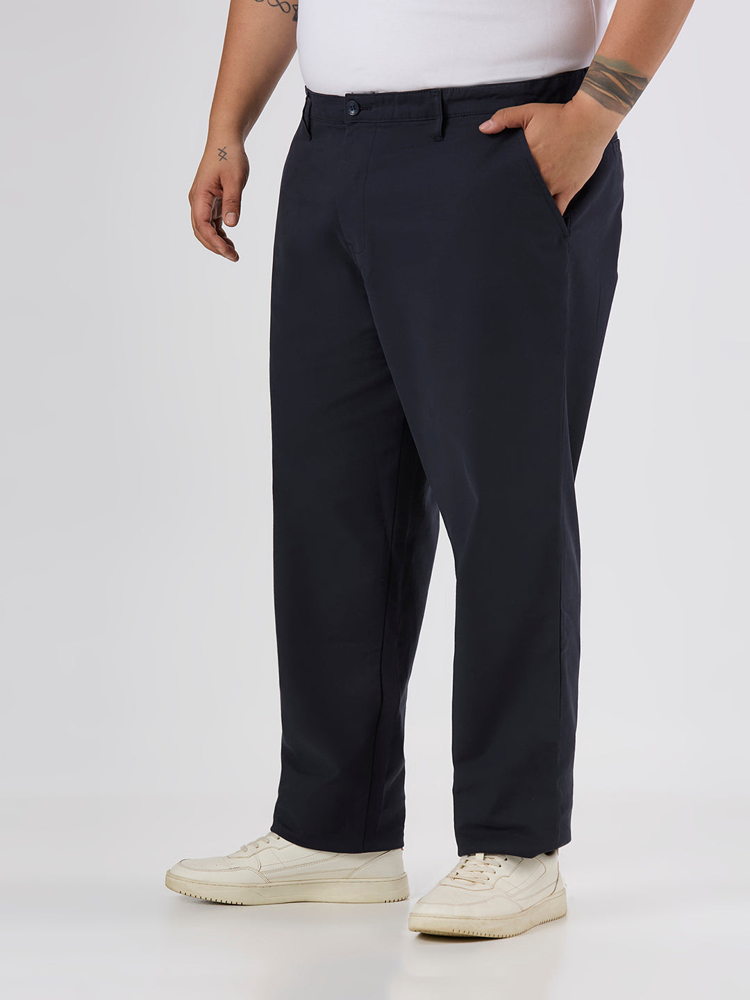 Plus Size Chino | Navy