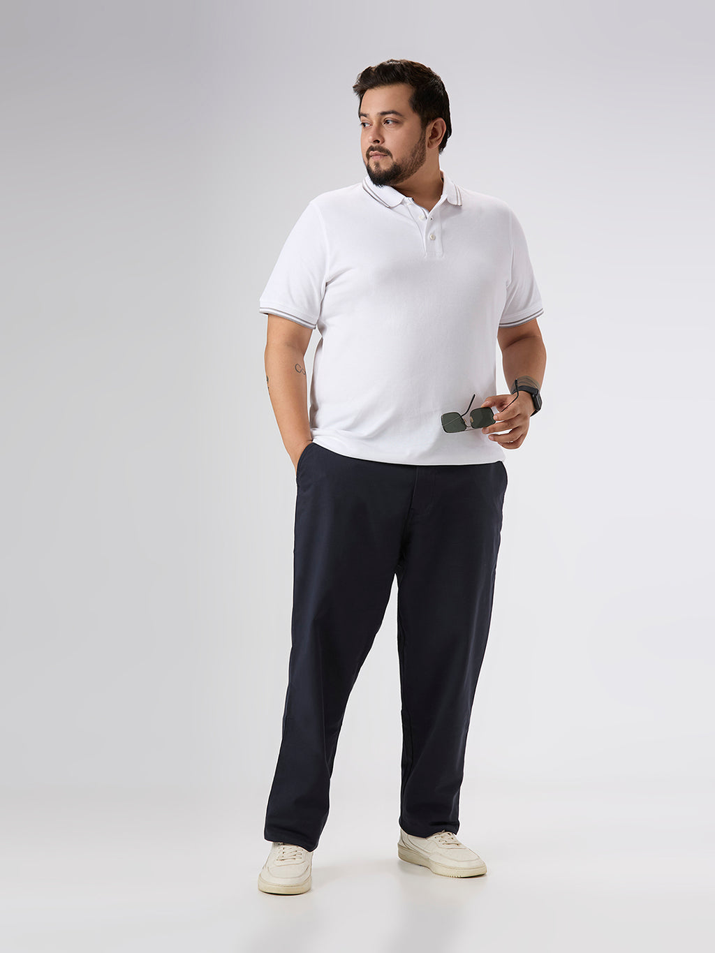 Plus Size Chino | Navy
