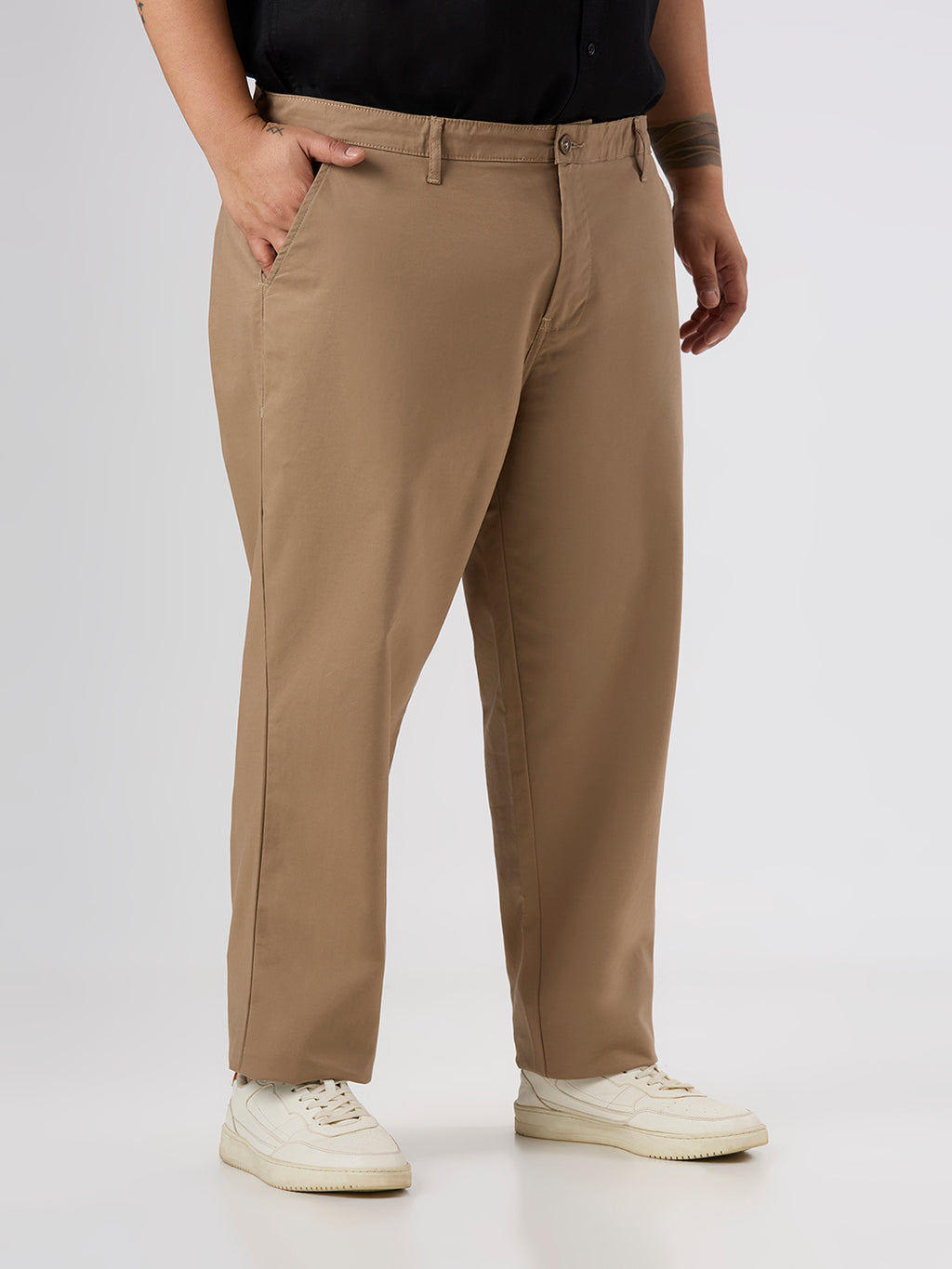 Plus Size Chino | Dark Khaki