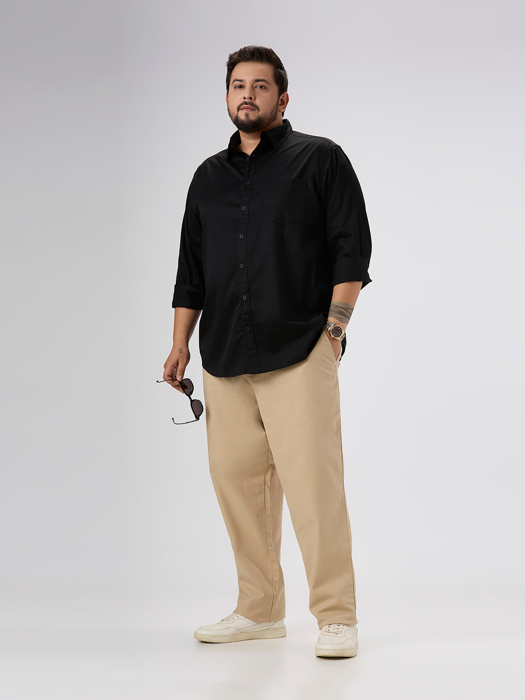 Plus Size Chino | Beige – Sizeupp