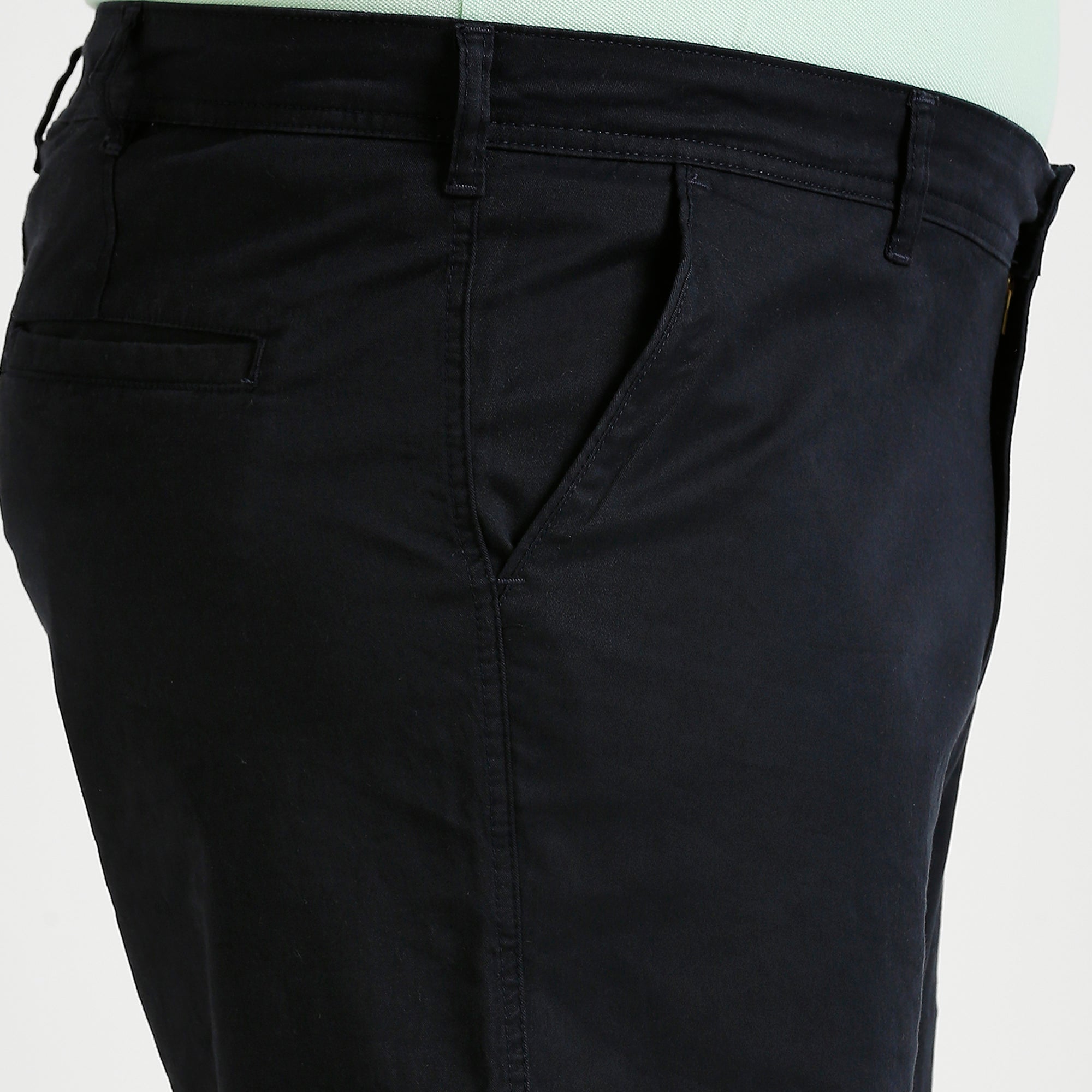 Plus Size Woven Short | Navy