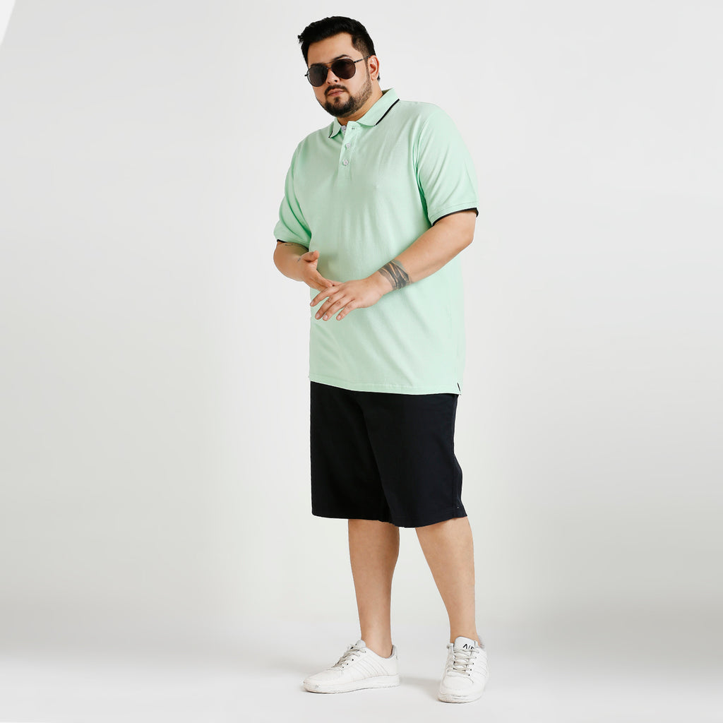 Plus Size Woven Short | Navy