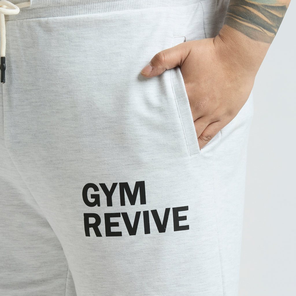 Plus Size Knitted Short | Oat Melange