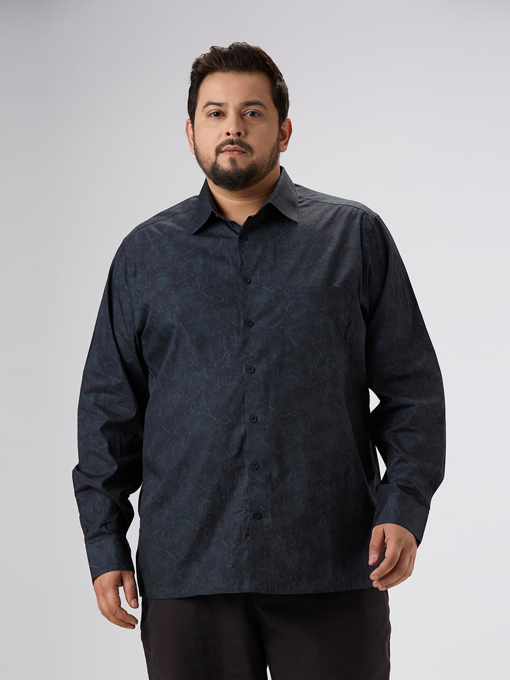 Plus Size Evening Shirt | 4XL - 10XL | Green