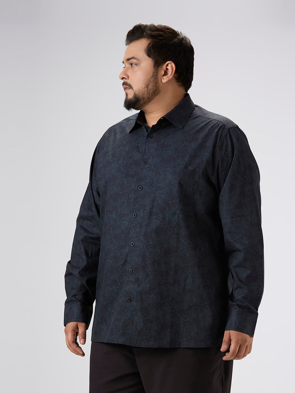 Plus Size Evening Shirt | 4XL - 10XL | Green