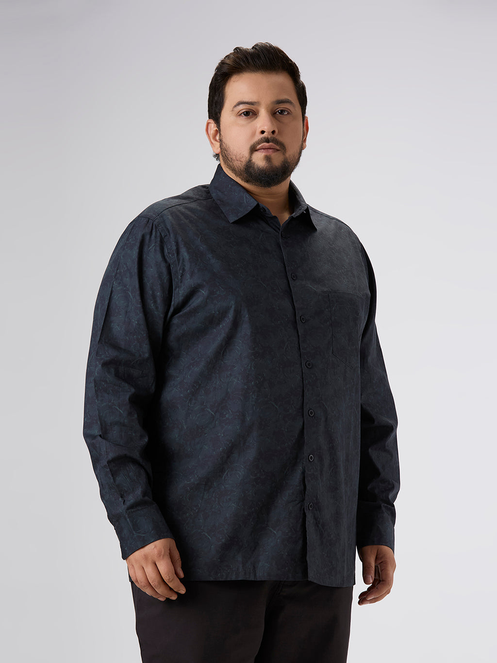 Plus Size Evening Shirt | 4XL - 10XL | Green