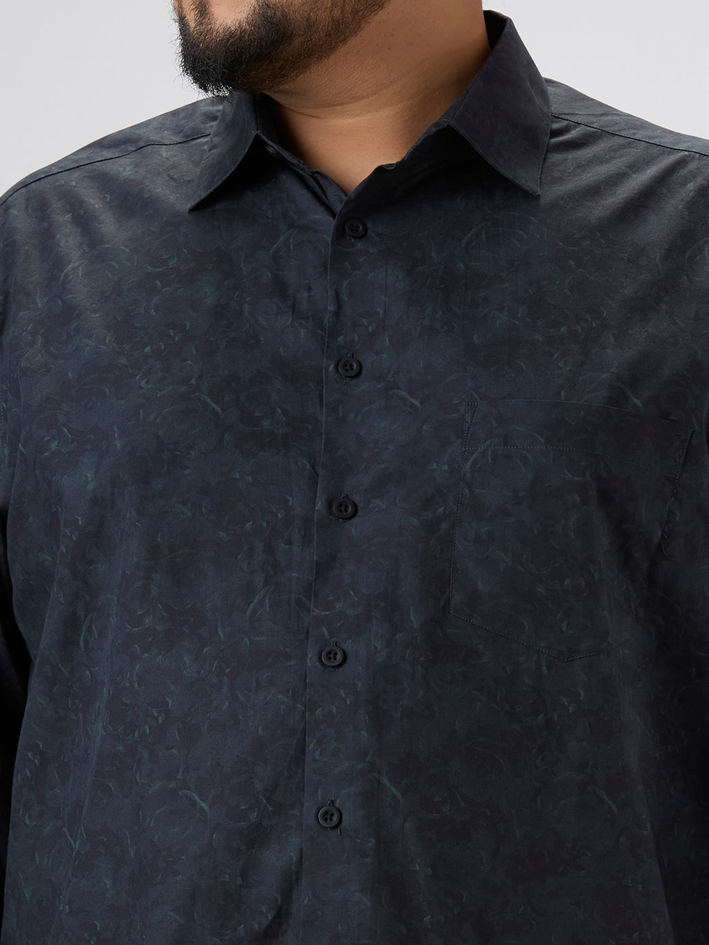 Plus Size Evening Shirt | 4XL - 10XL | Green