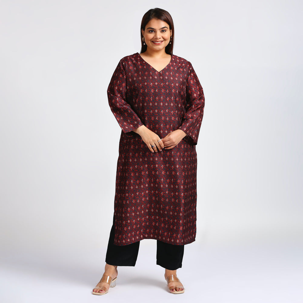 Plus Size Kurta | XL - 7XL | Grey