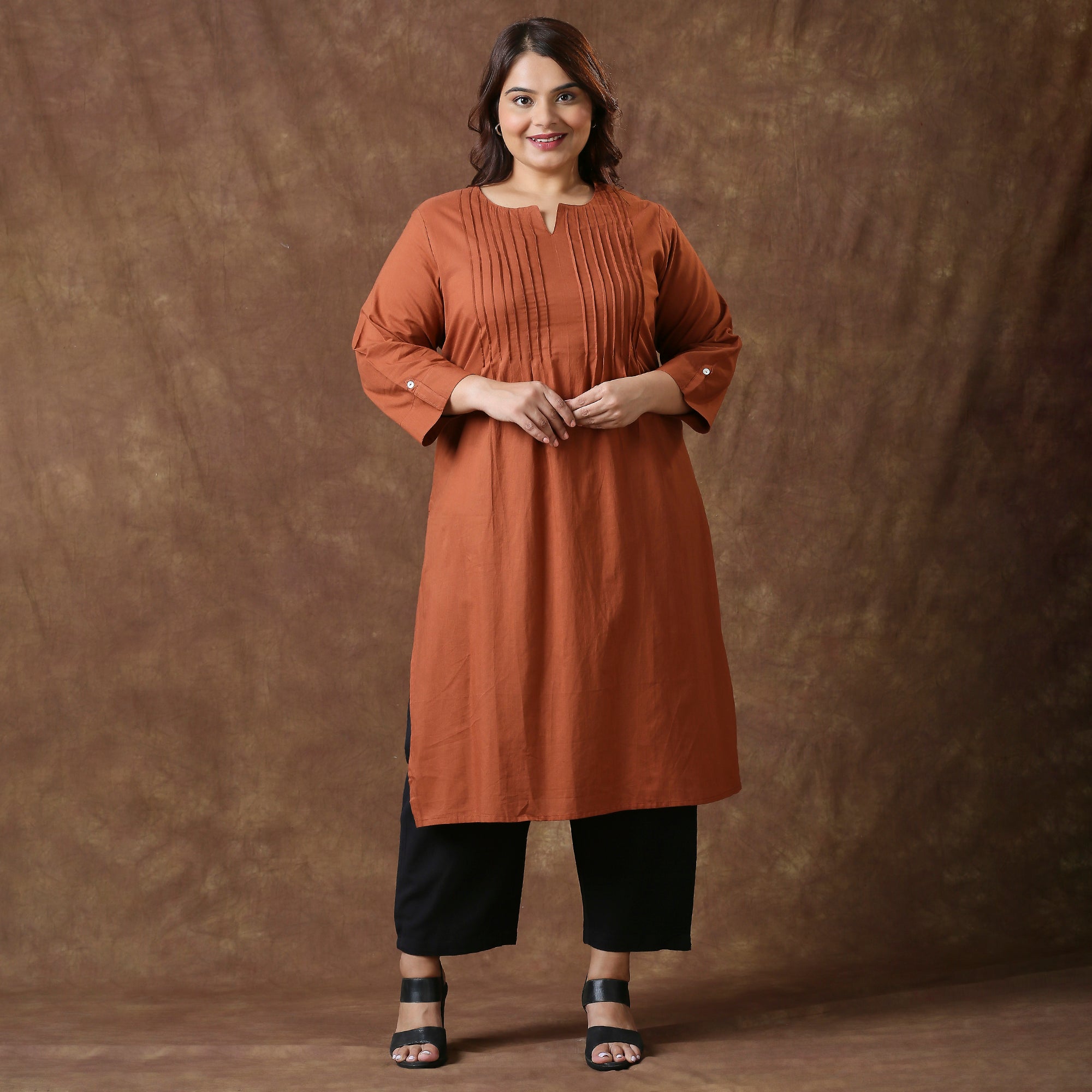 Plus Size Kurta | 2XL - 8XL | 100% Cotton | Gerua