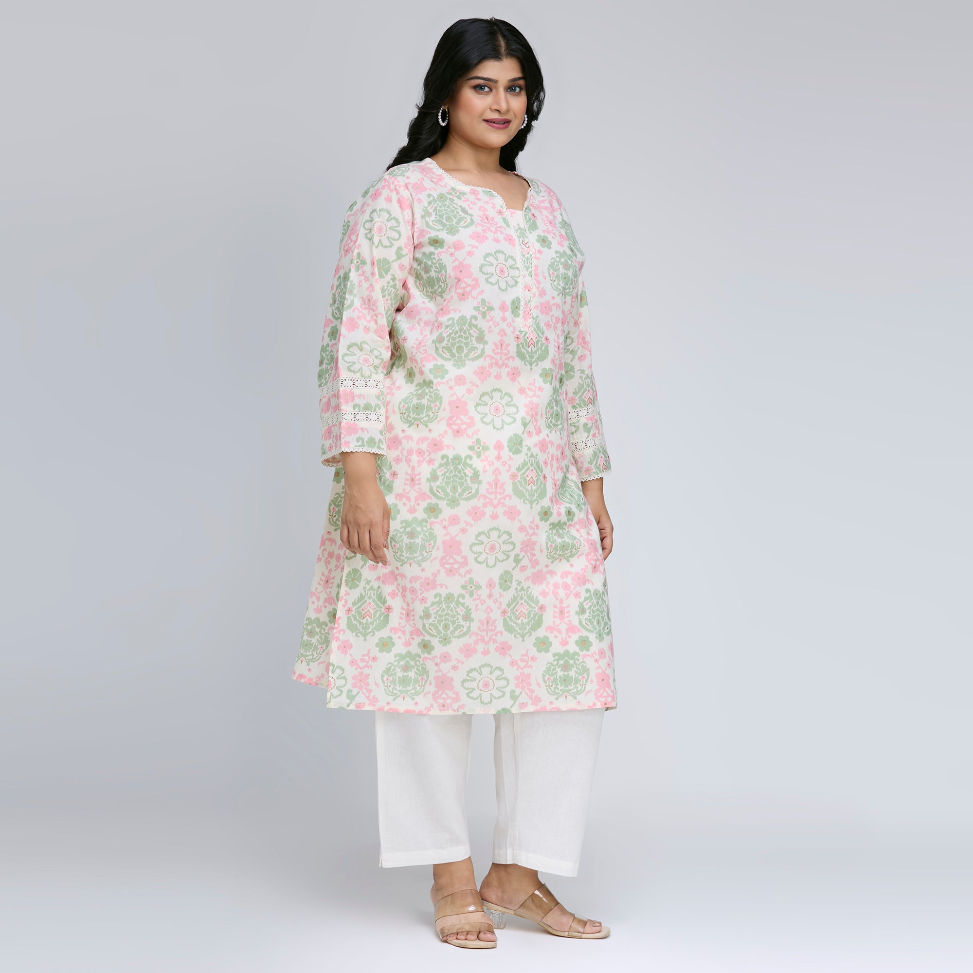 Plus Size Kurta | 2XL-8XL | 100% Cotton | Multicolour