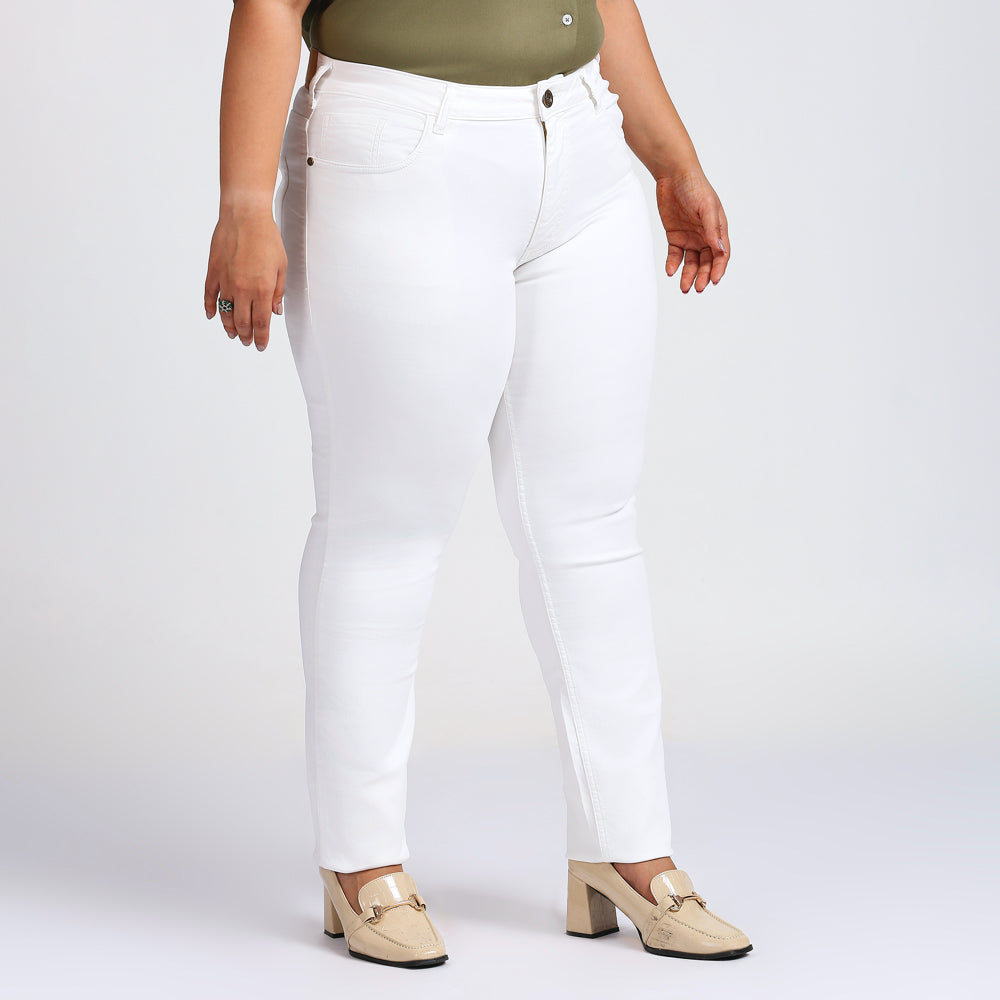 Plus Size Jeans | 2XL - 8XL | White