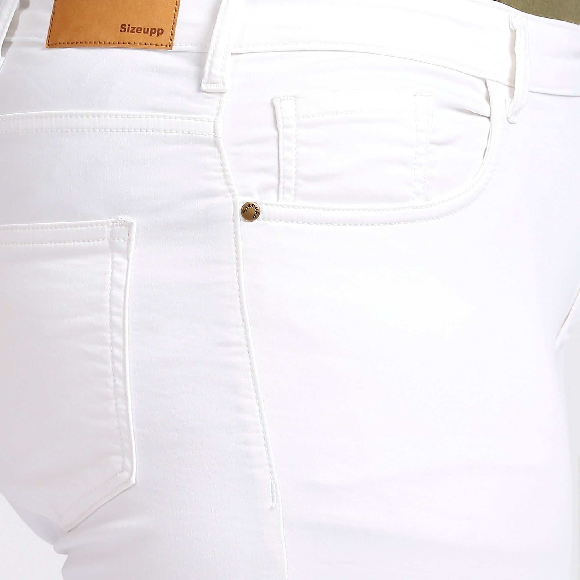 Plus Size Jeans | 2XL - 8XL | White