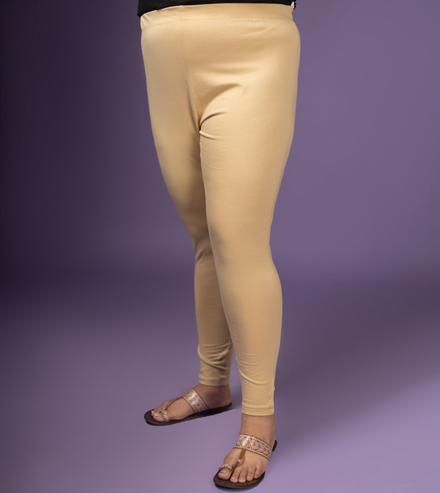 Plus Size Leggings | 2XL - 8XL | Khaki