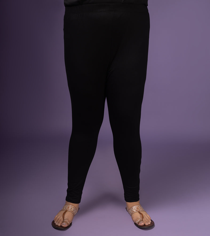 Plus Size Leggings | 2XL - 8XL | Black