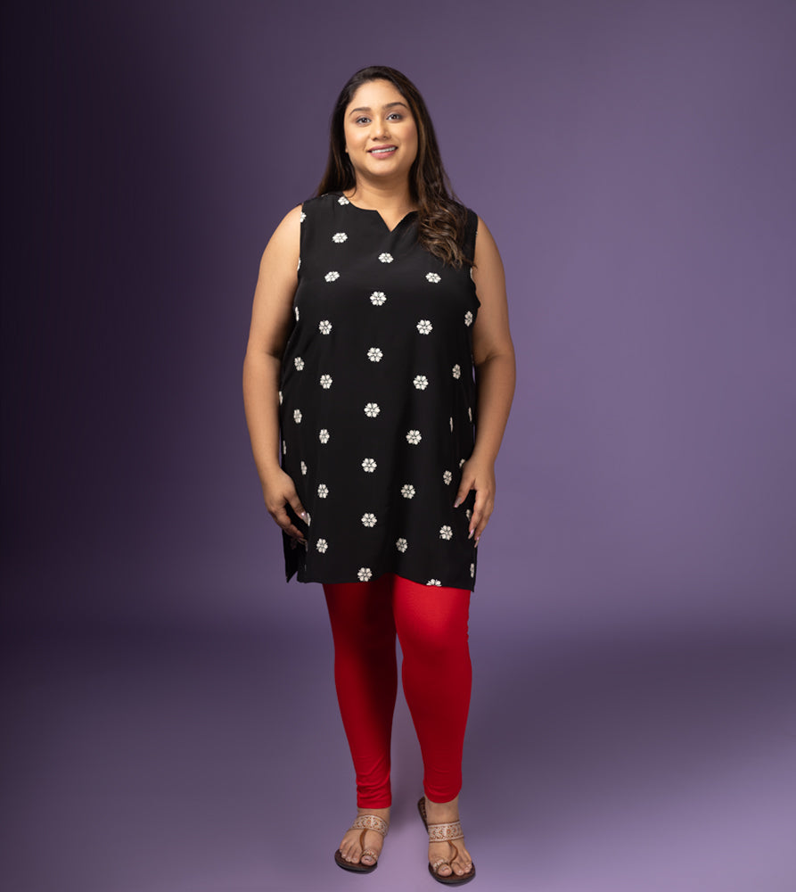 Plus Size Leggings | 2XL - 8XL | Red