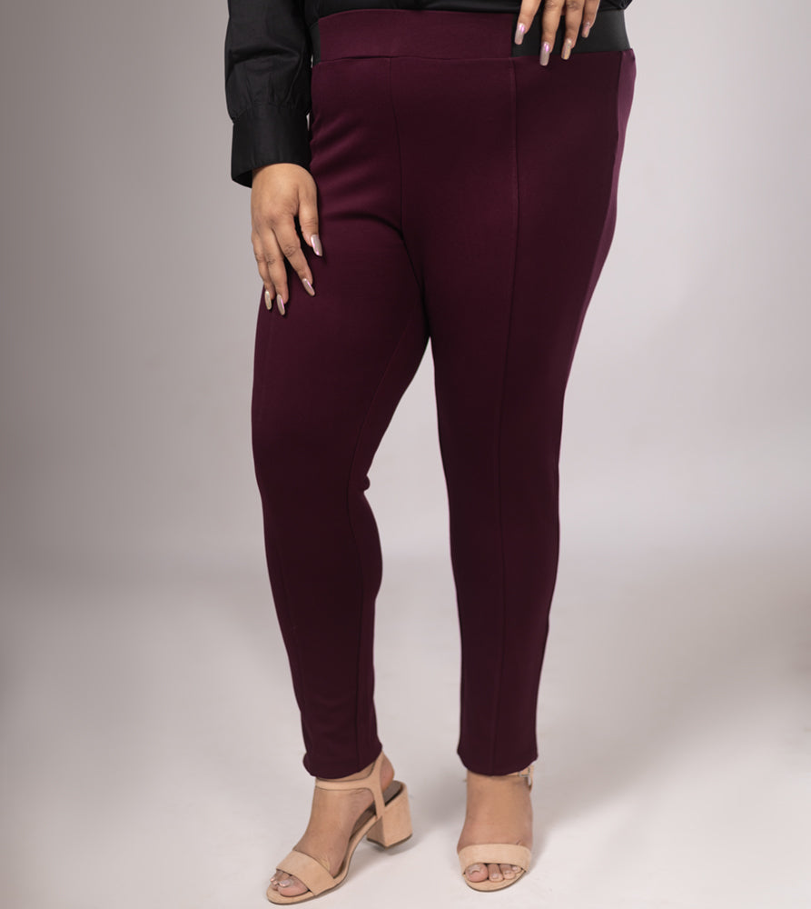 Plus Size Jeggings | 2XL - 8XL | Wine