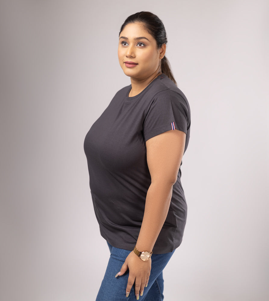 Plus Size Core T-shirt | 2XL - 8XL | 100% Cotton | Grey
