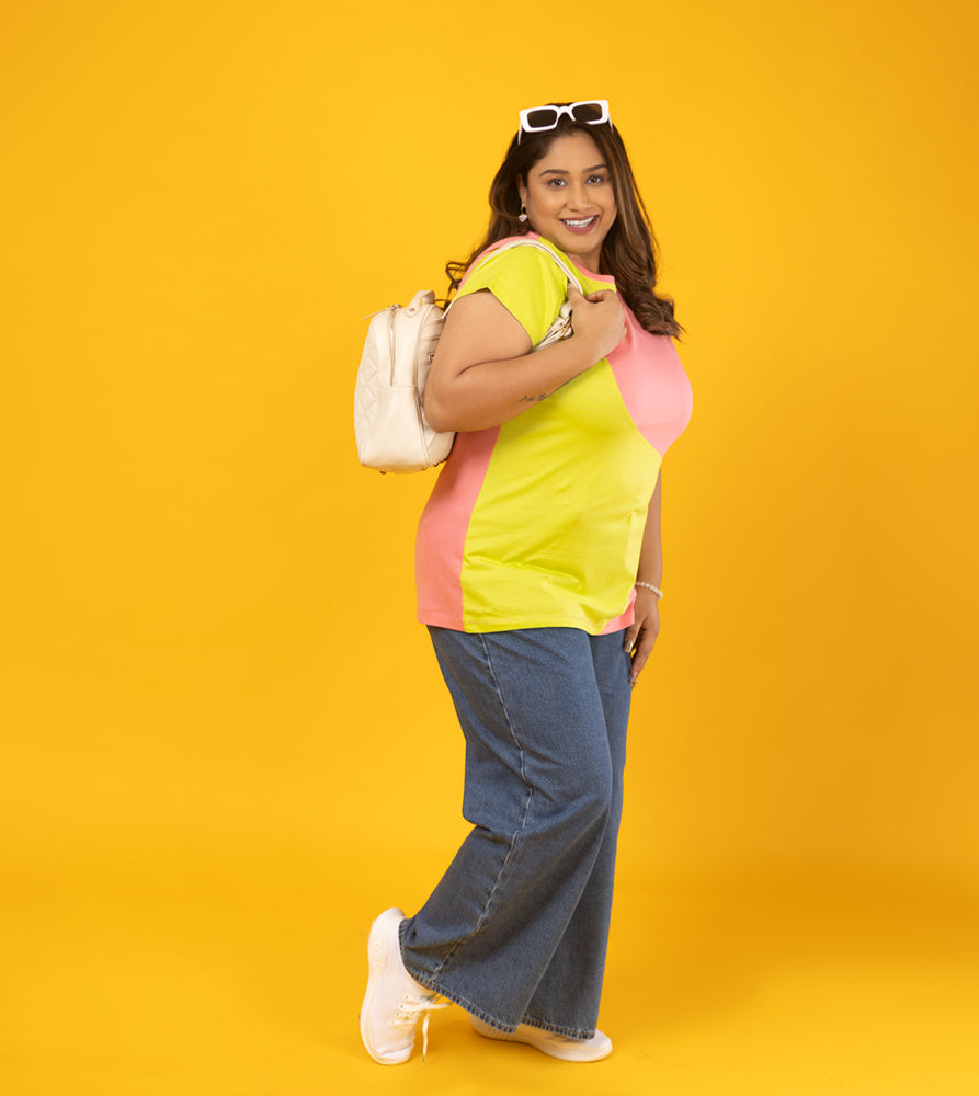 Plus Size T-Shirt  | 2XL - 8XL | 100% Cotton | Lime