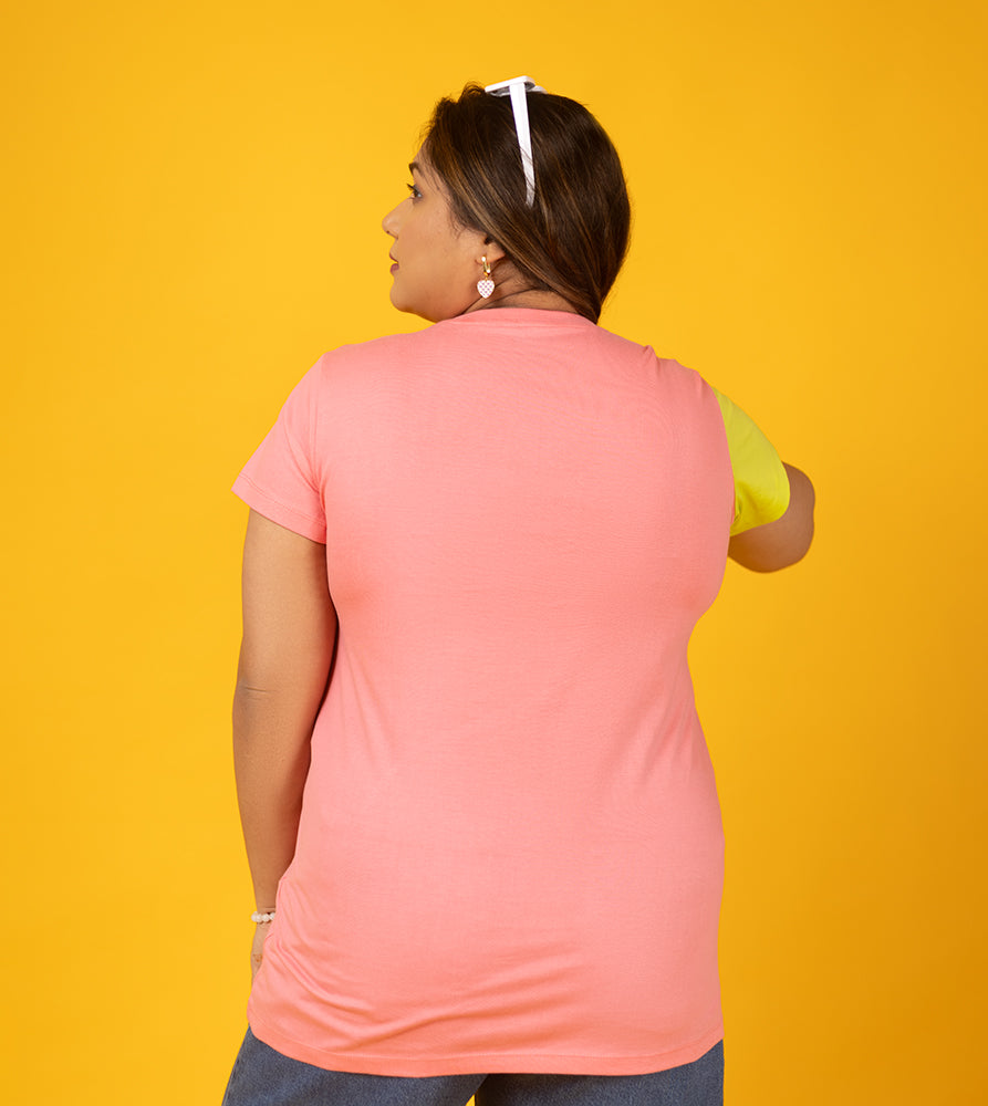 Plus Size T-Shirt  | 2XL - 8XL | 100% Cotton | Lime